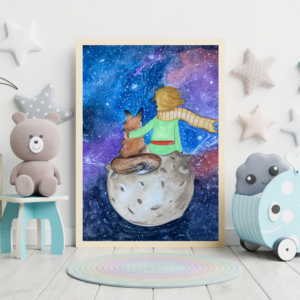 El principito y su amigo